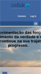Mobile Screenshot of ead.cefak.org.br