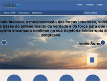 Tablet Screenshot of ead.cefak.org.br